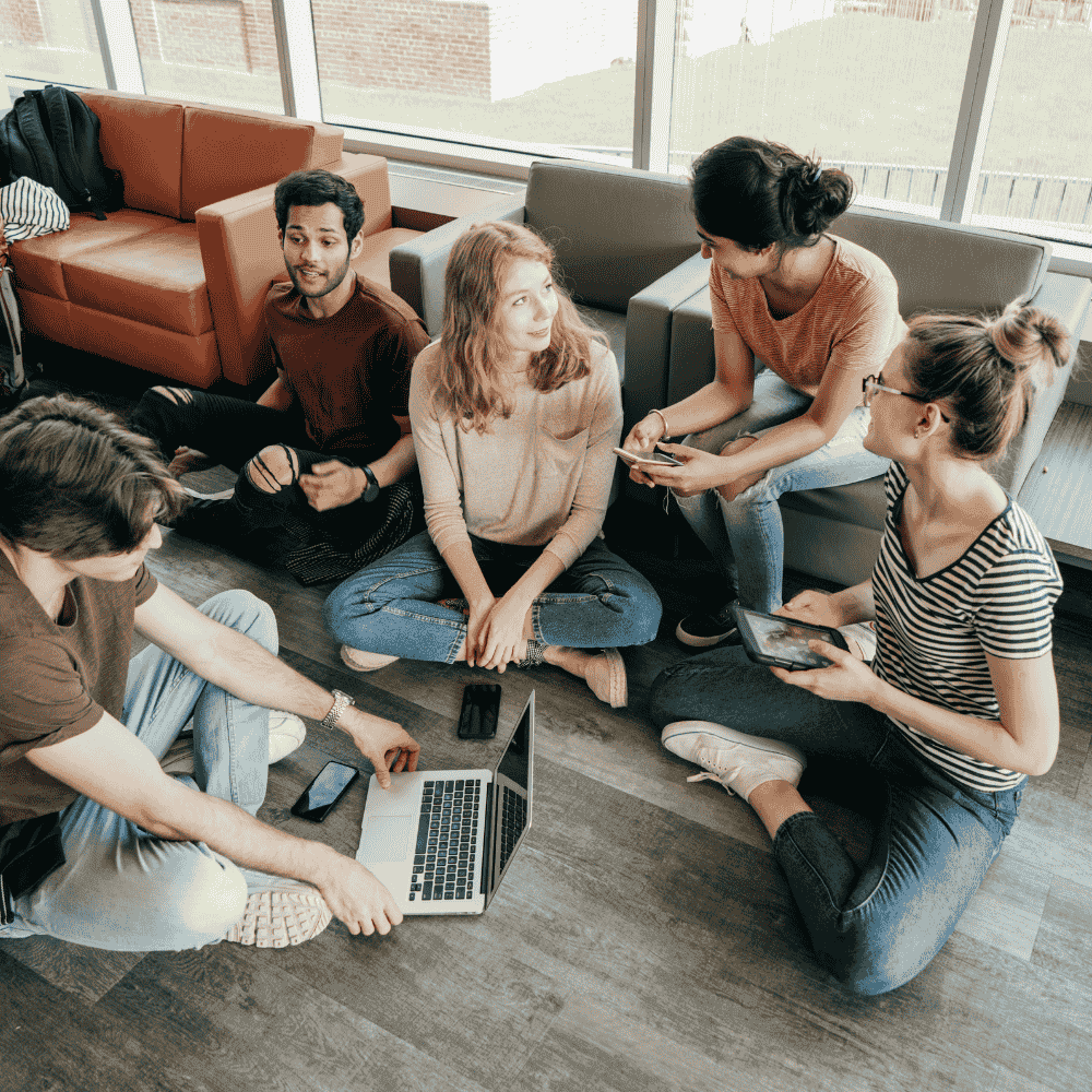 Educators collaborating in a workshop