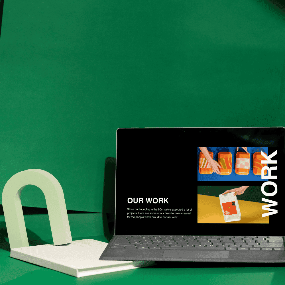 Teacher reviewing digital portfolio