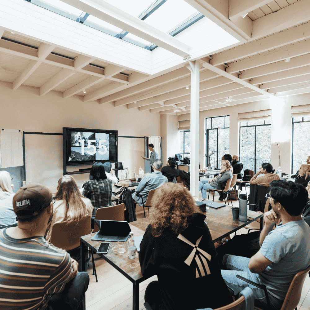 Educators in professional learning session